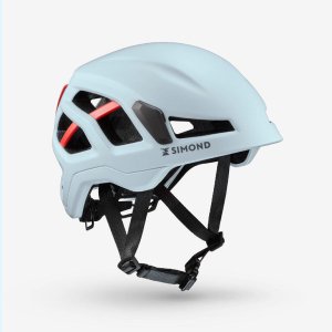 CLIMBING AND MOUNTAINEERING HELMET - EDGE WHITE/RED