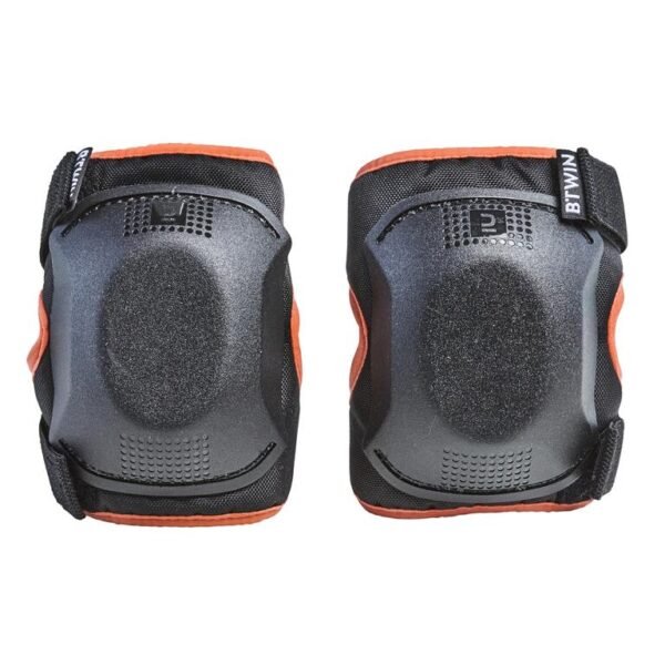 One Size Cycling Elbow and Knee Protectors Set 3-6 Years-orange