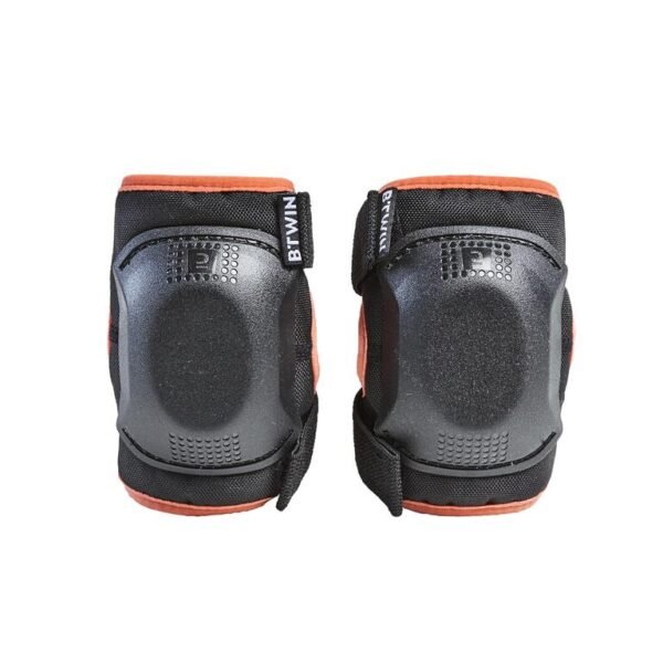 One Size Cycling Elbow and Knee Protectors Set 3-6 Years-orange